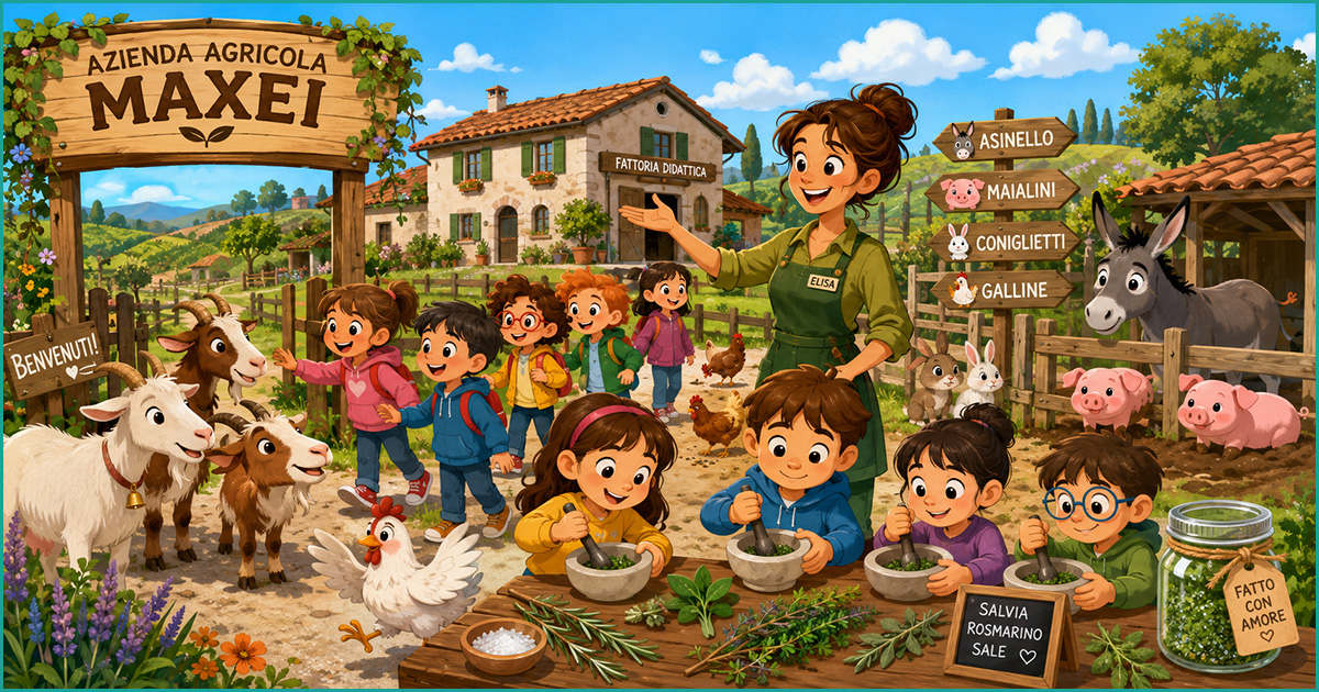Giornata all'azienda agricola MAXEI